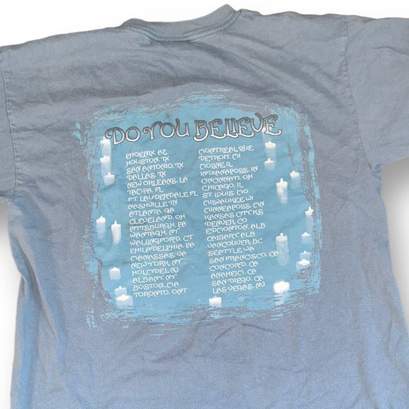 Vintage 1999 Cher Do You Believe Tour T Shirt 90s Rock Music Band Size: L - Picture 2 of 3